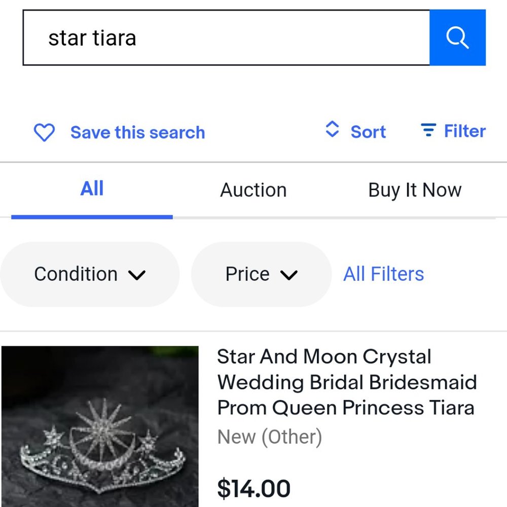 Star tiara general info